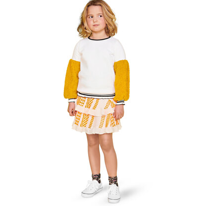 Burda Style Children's Sweatshirt B9254 - Sewing Pattern