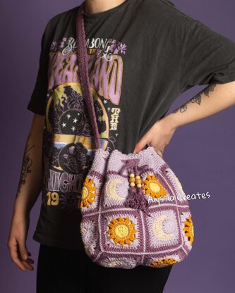 Sun and Moon Crossbody Bag