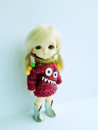 Lati yellow Monster sweater