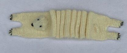 Polar Bear Scarf – Knitting ePattern