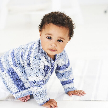 Cardigans in Stylecraft Bambino Prints DK - 9746 - Downloadable PDF