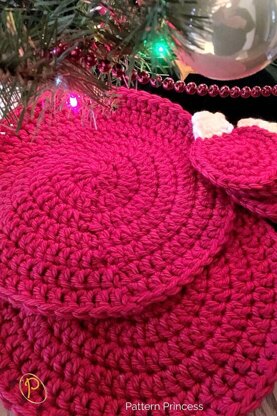Christmas Ornament Coaster and Placemat
