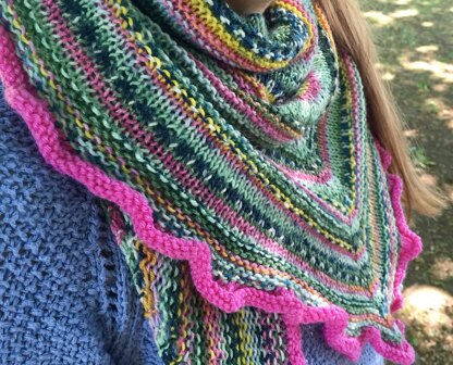 The Sock Knitter's Shawl