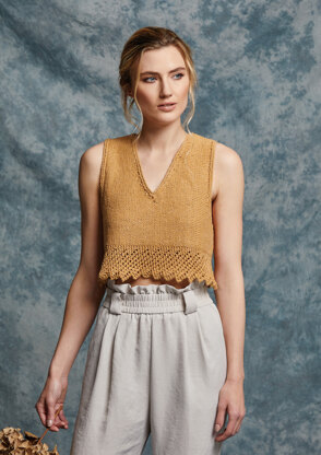 Raddish Top in Rowan Denim Revive - ZB298-00007-UK - PDF