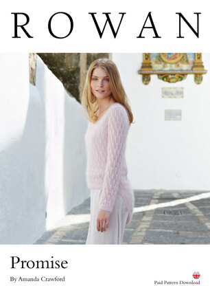 Promise Sweater in Rowan Kidsilk Haze