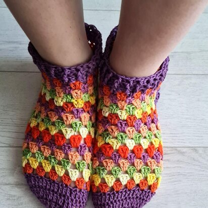 Granny Stripe Socks