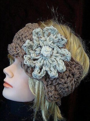 Kendra Crochet Headband |Crochet Pattern SPP 98