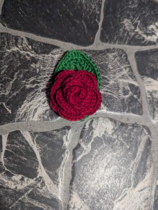 Blooming Rose Hair Clip