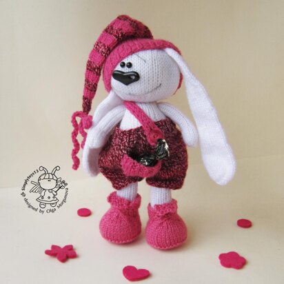 Bunny Tilda boy - knitting pattern