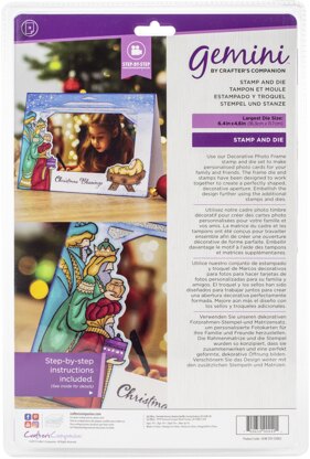 Crafter's Companion Gemini Stamps & Dies - Christmas Blessings
