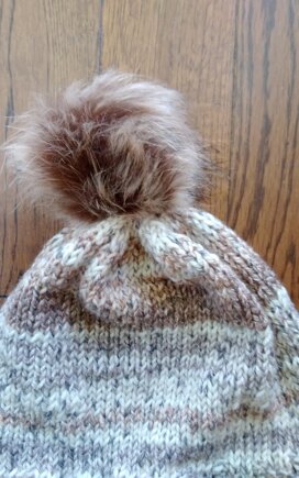 Brown and White Sierra Hat #3