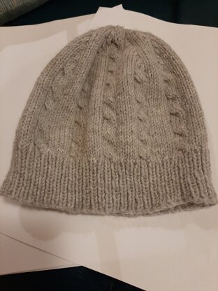 Cable beanie