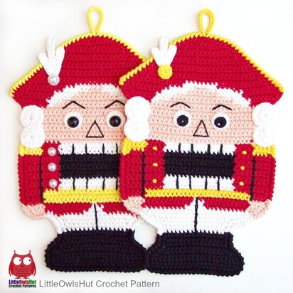 108 Nutcracker decor or potholder