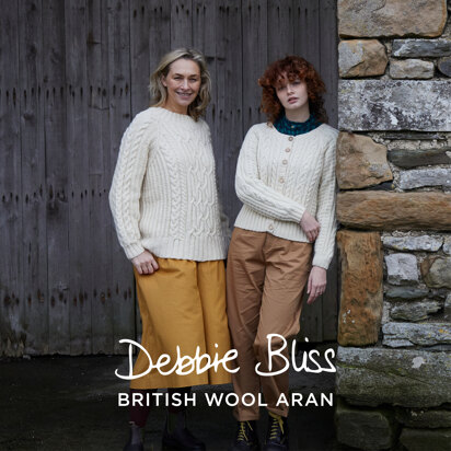 Free Debbie Bliss British Wool Aran Lookbook - Downloadable PDF - knitting pattern