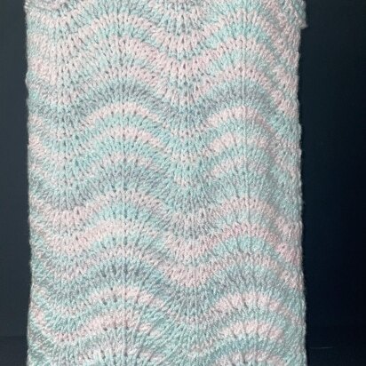 Easy Wave Baby Blanket