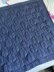 Ocean Blue baby blanket