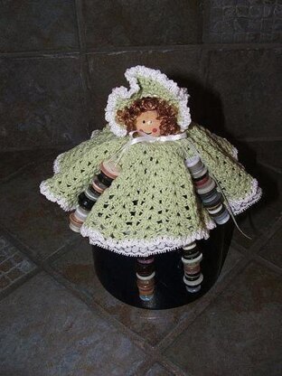 Southern Belle Button Doll