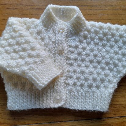 Dolman Seersucker Baby Cardigan