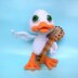Duckie Playing Banjo