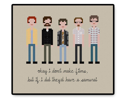 Barenaked Ladies - PDF Cross Stitch Pattern