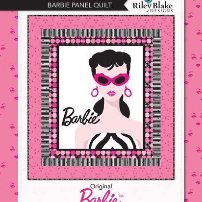 Riley Blake Barbie Panel Quilt - Downloadable PDF