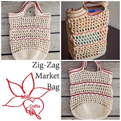 Zig-Zag Market Bag