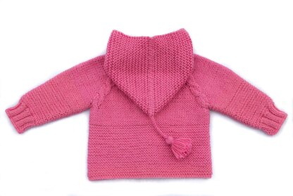 Baby Knit Cardigan with Hood