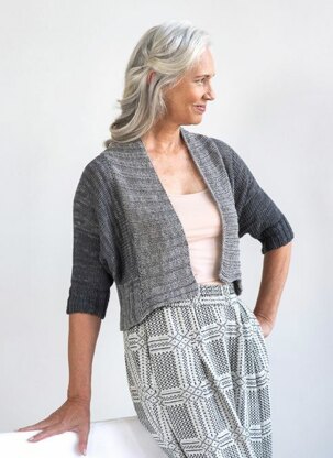 Nera Cardigan in Berroco Estiva - 406-1 - Downloadable PDF