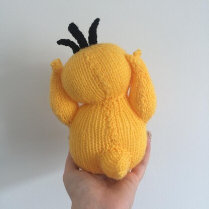 Psyduck pokemon amigurumi soft toy