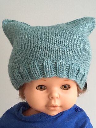 Hennepin Hat in Blue Sky Fibers Techno - 201714