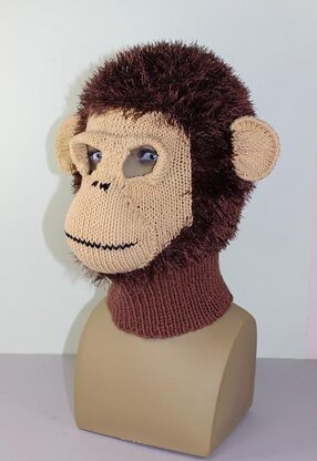 Toddler Child and Adult Monkey Mask Balaclava