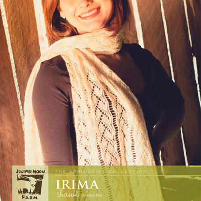 Irima Rectangular Stole in Juniper Moon Findley - PDF