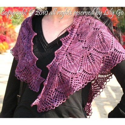 Lily Go Poison Ivy Shawl PDF