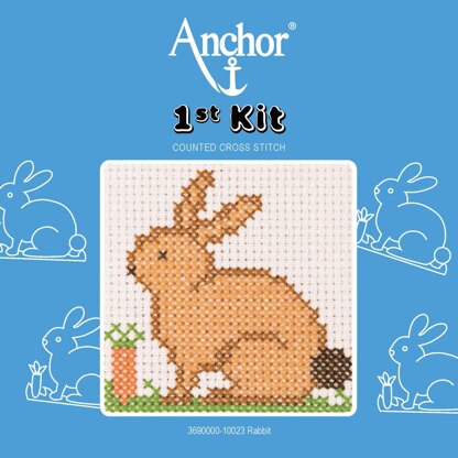 Anchor First Kit Rabbit Cross Stitch Kit