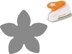 Fiskars Small Lever Punch - Flower .6"