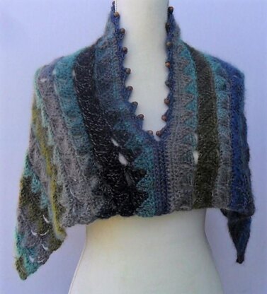 2 Yarns Soft Poncho