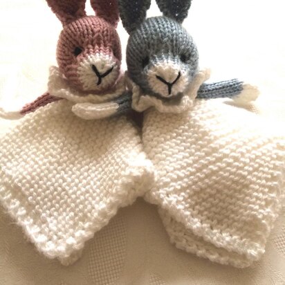 Bunny Mini Cuddly Blankie