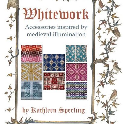 Whitework: Accessories inspired by medieval illumination