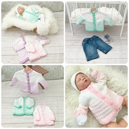 Baby Cardigan Knitting Pattern #700