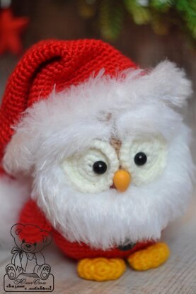 323 Santa Little Owl