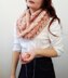 Butterfly infinity scarf