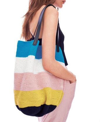 Hat and Bag in Rico Fashion Jersey - 405 - Downloadable PDF