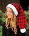 Buffalo Plaid Santa Hat