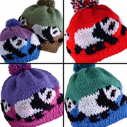 Panda Parade Hats