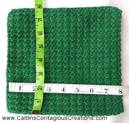 Crunch Stitch Dish Cloth