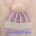 Cable Mosaic Bobble Hat