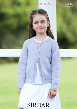 Cardigan in Sirdar Country Style DK - 2436 - Downloadable PDF