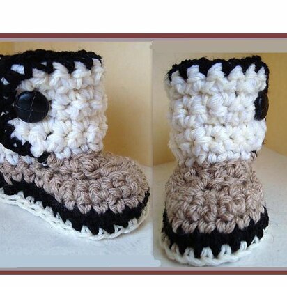 454 CROCHET BABY BOOTS