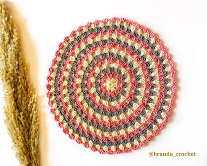 Crochet Circle Granny Doily