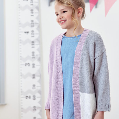 Bo Peep Shine Bright Kimono Cardigan in West Yorkshire Spinners - DBP0125 - Downloadable PDF